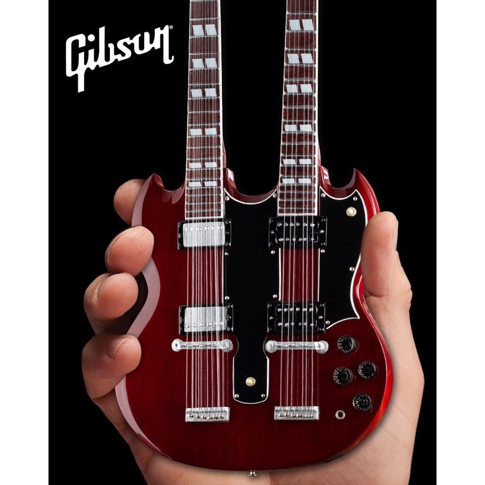 GIBSON ギブソン - SG EDS - 1275 Doubleneck Cherry / ミニチュア楽器 - PGS
